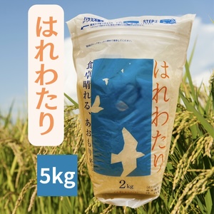 青森県産はれわたり｜炊き上がりふっくら・あっさり甘みの新ブランド米【2kg/5kg/10kg】